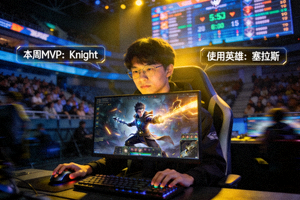 本周MVP选手Knight在比赛中使用塞拉斯