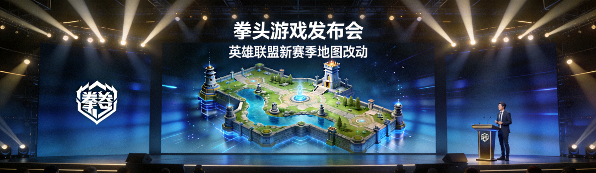 拳头游戏发布会公布英雄联盟新赛季地图改动